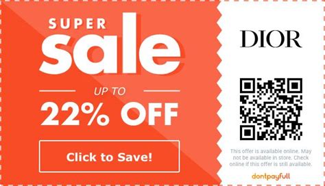 dior coupons 2023|Dior codes for free gifts.